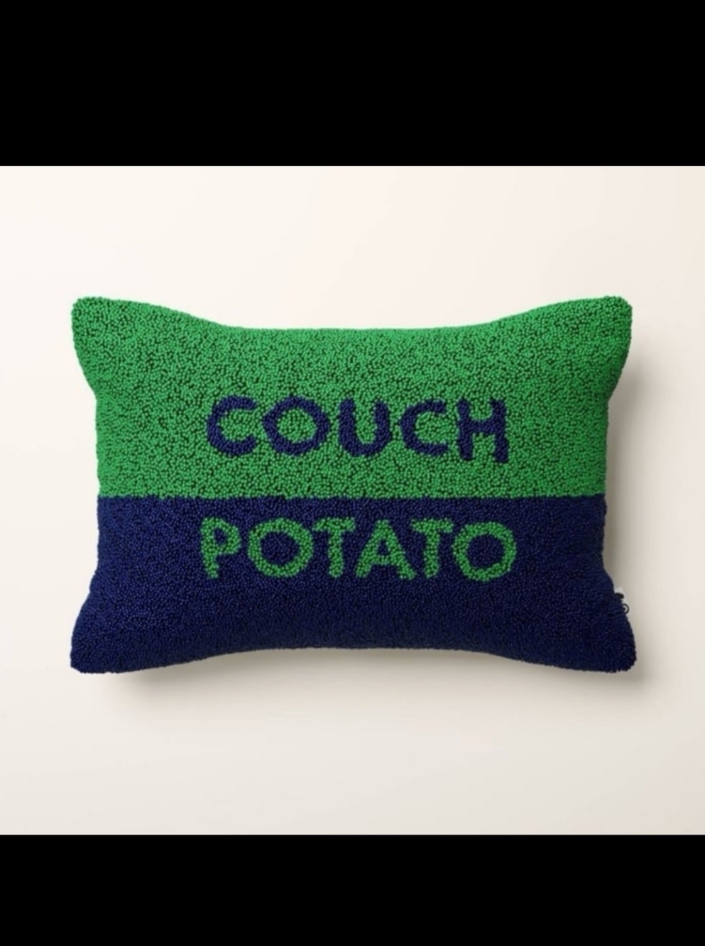 Kate Spade x Target Beaded Lumbar Throw Pillow Couch Potato